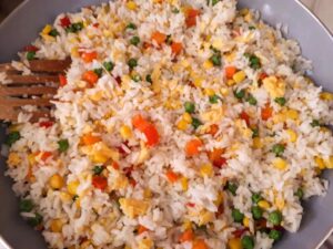 gyors tojásos rizs recept