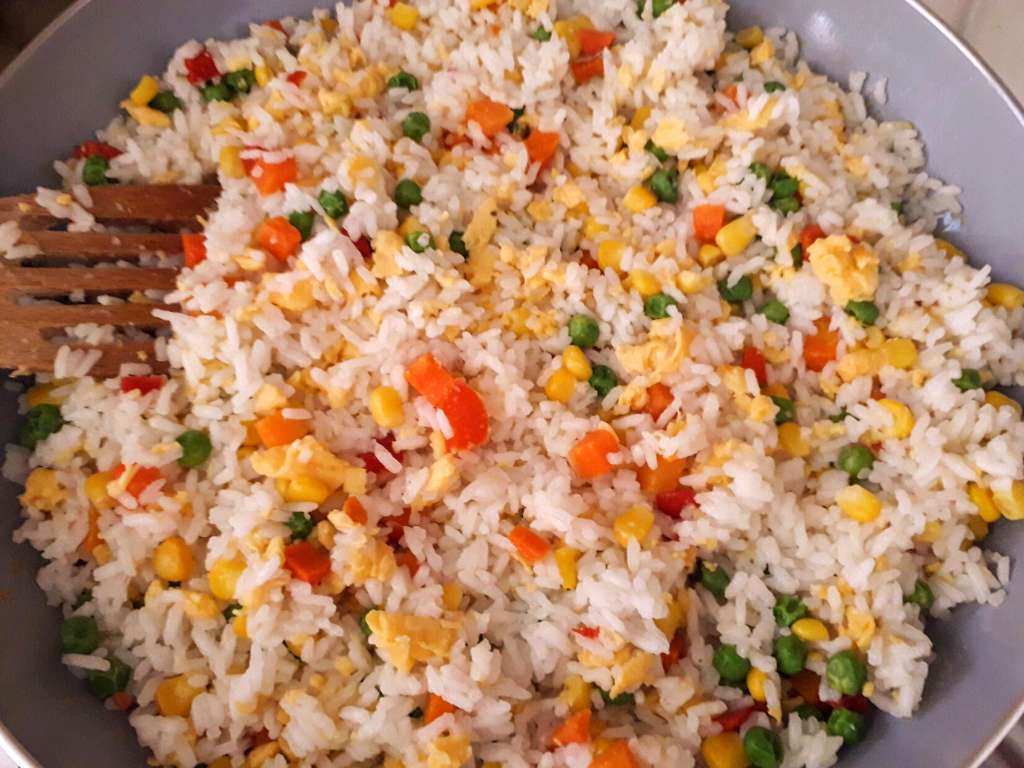 gyors tojásos rizs recept