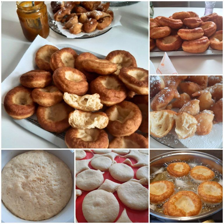 szalagos farsangi fánk recept